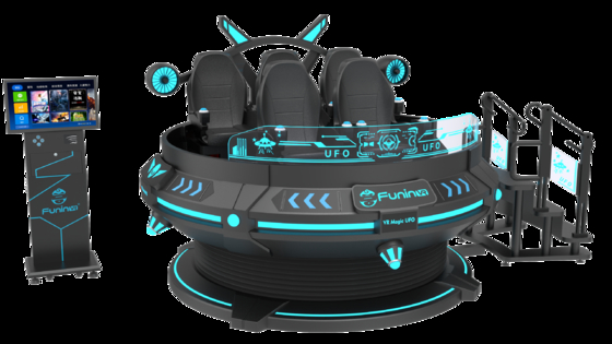 Αναβαθμίστε την επιχείρησή σας με 6 θέσεις 9D VR VR Cinema Voltage 220V/2.4KW και Computer I5 1650 8G 240G