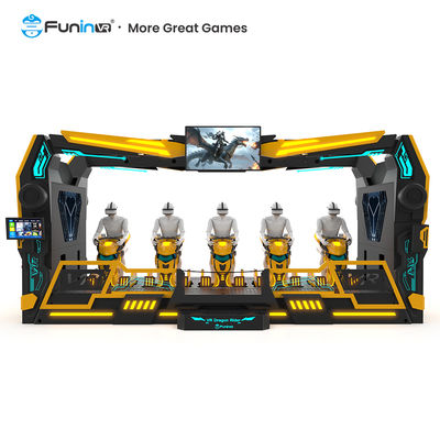 Ζήστε την απόλυτη περιπέτεια εικονικής πραγματικότητας με την 9D VR καρέκλα μας, με βαθμολογία φορτίου 500kg και χωρητικότητα 3146kg