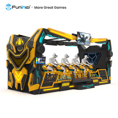 Ζήστε την απόλυτη περιπέτεια εικονικής πραγματικότητας με την 9D VR καρέκλα μας, με βαθμολογία φορτίου 500kg και χωρητικότητα 3146kg