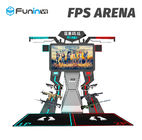 2 διαλογικός κινηματογράφος εικονικής πραγματικότητας χώρων 9D μηχανών FPS παιχνιδιών Arcade παικτών