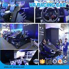 Μηχανή 550KG 2.5*1.9*1.7M αγωνιστικών αυτοκινήτων προσομοιωτών F1 εικονικής πραγματικότητας λούνα παρκ 9D