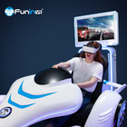 Προσομοιωτής αγωνιστικών αυτοκινήτων VR Mario μηχανών VR παιχνιδιών FuninVR 9d arcade kart με το λευκό