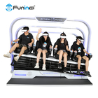 4 το παιδί πάρκων εικονικής πραγματικότητας βάρους 609kg δικτύου καθισμάτων οδηγά την τιμή εδρών 9D VR πυροβολισμού κυλίσματος