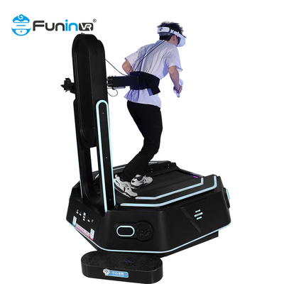 Διαλογικό λούνα παρκ πυροβολισμού Treadmill εικονικής πραγματικότητας πλατφορμών 9D Vr μόνιμο
