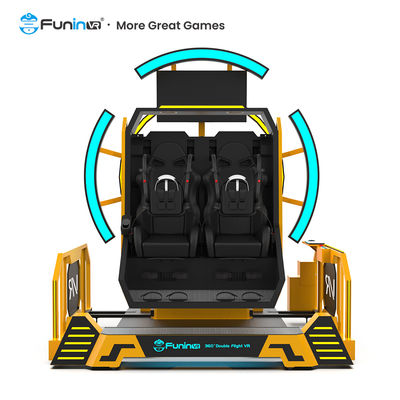 360° περιστροφή VR προσομοιωτής πτήσης Immersive Roller Coaster VR Arcade Game Machine