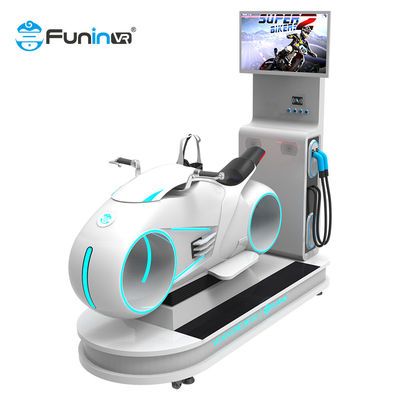 Η εκτιμημένη μηχανή φορτίων 100kg VR Moto VR κερδίζει τη μηχανή moto προσομοιωτών αγώνα χρημάτων multiplayer vr