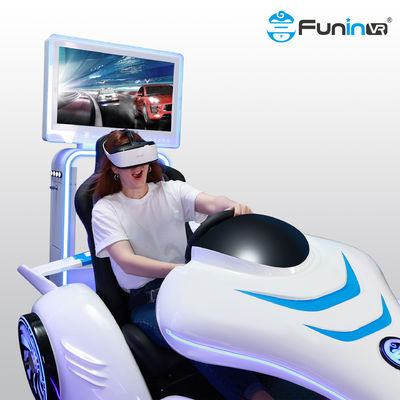VR συναγωνιμένος Kart με τον προσομοιωτή φυλών 9d Vr Speeing στη λεωφόρο αγορών με υψηλό - ποιότητα